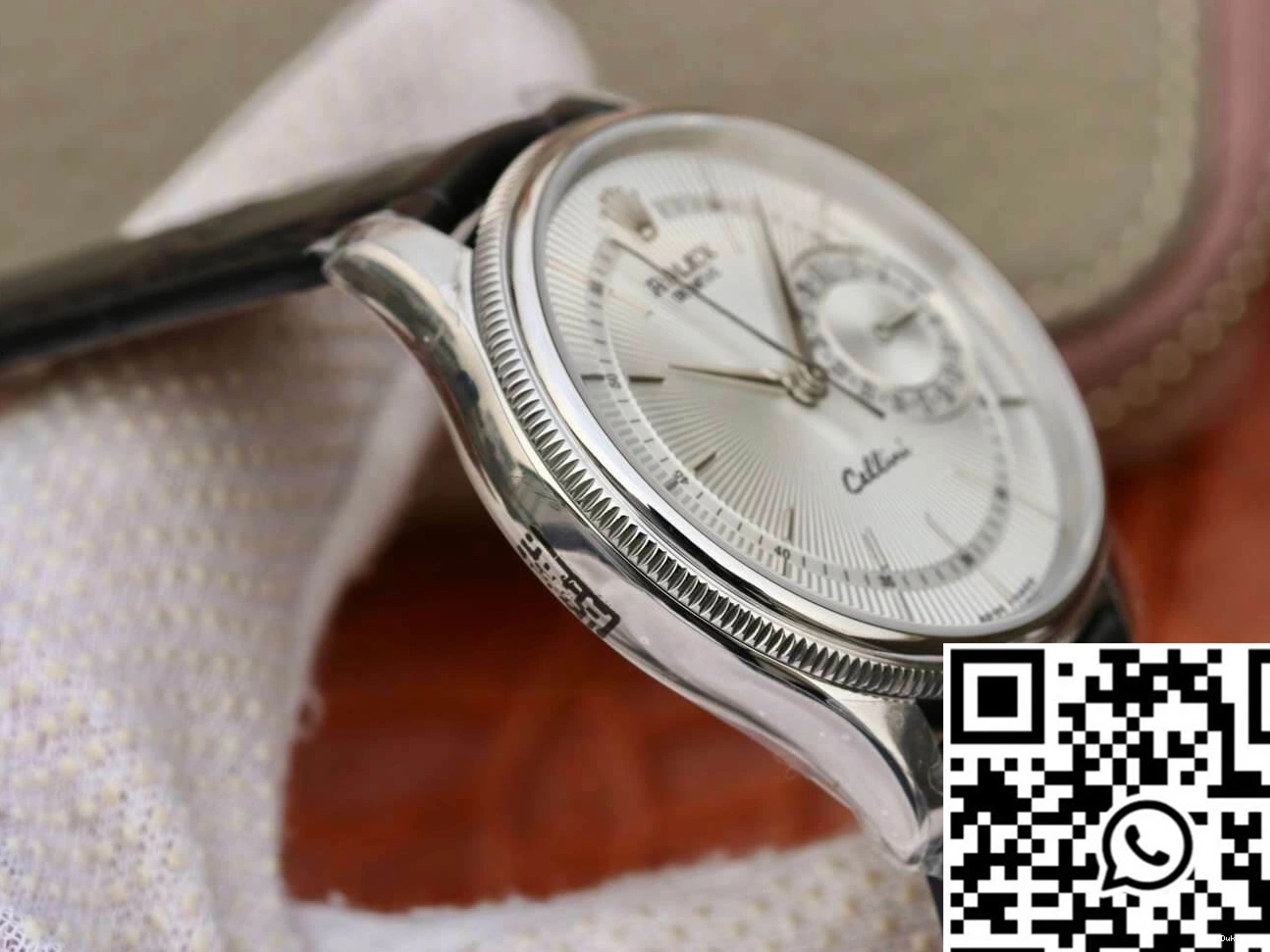 Dial Factory White Rolex MKS Celini Date M50519-0006 0415